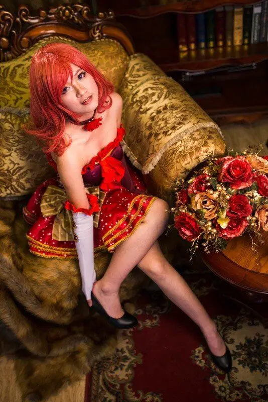 Бесплатная доставка популярный аниме love live Косплей Nishikino Maki хэллоуивечерние