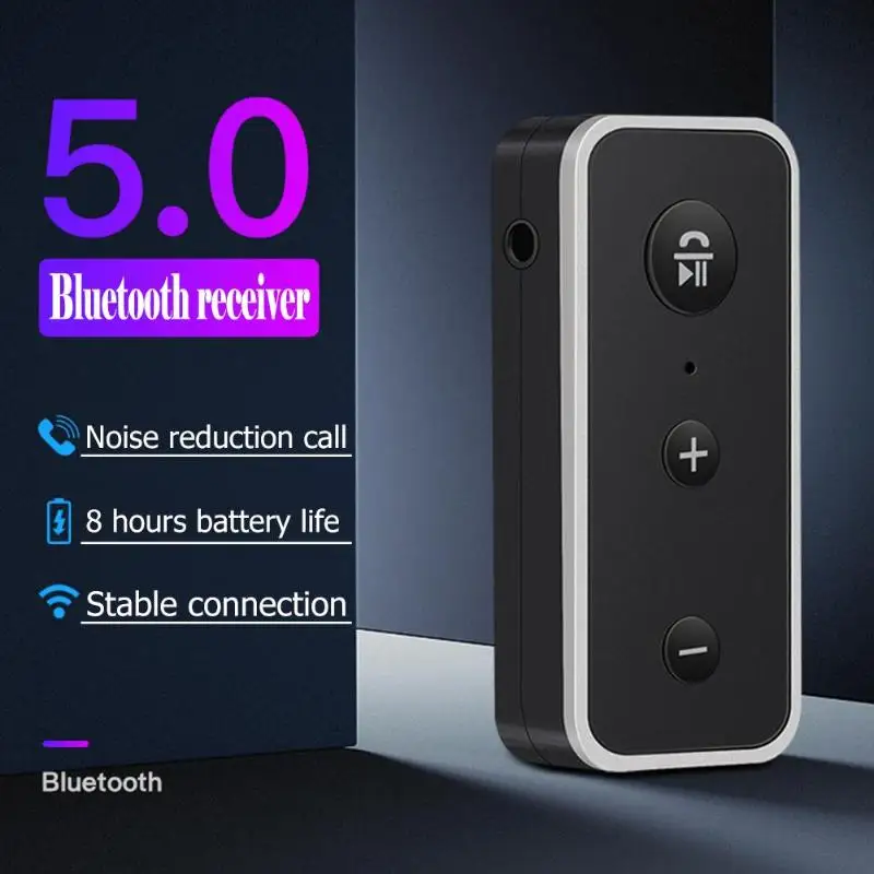 3,5 мм разъем Bluetooth MP3 аудио aux-приемник беспроводной комплект громкой связи музыкальный адаптер usb зарядка для автомобиля наушники