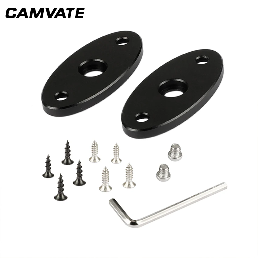 Настенная Базовая пластина CAMVATE с резьбой 1/4 &quot 20 для опорных аксессуаров (2 шт.)