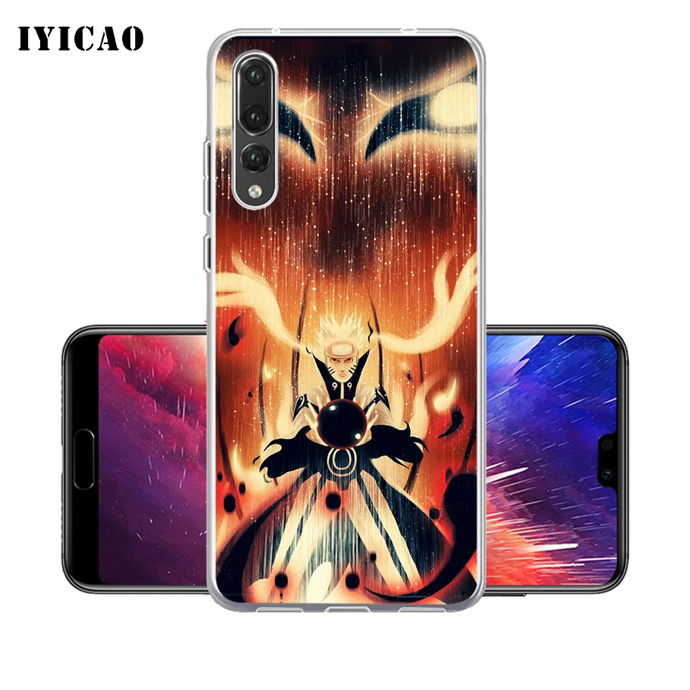 IYICAO Аниме Наруто гайден Мягкий силиконовый чехол для телефона Huawei P30 P20 Pro P10 P9 P8 Lite