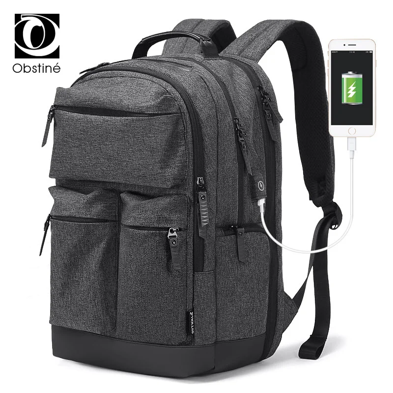 men&#39;s backpack for laptop 15.6 inch laptop backpacks for men large business travel backpack male ...