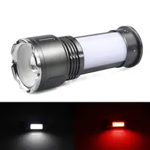 Zoomable CREE XM-L Q5 lantern portable Hand lamp handlamp flashlight high power led flashlight rechargeable light searchlight