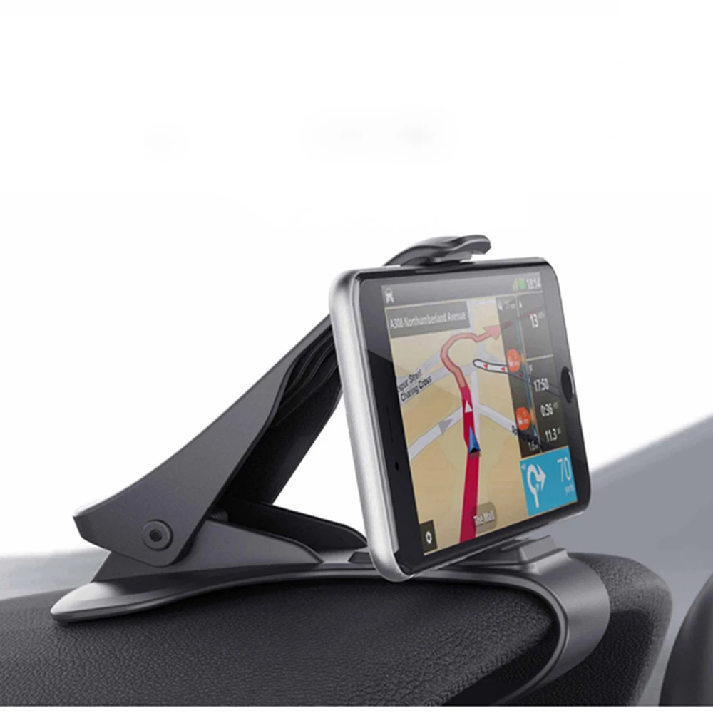 Hocke Auto Telefon Halter Stehen Verstellbare Clip Auto Weichen Anti Slip Handy Halter GPS Halterun