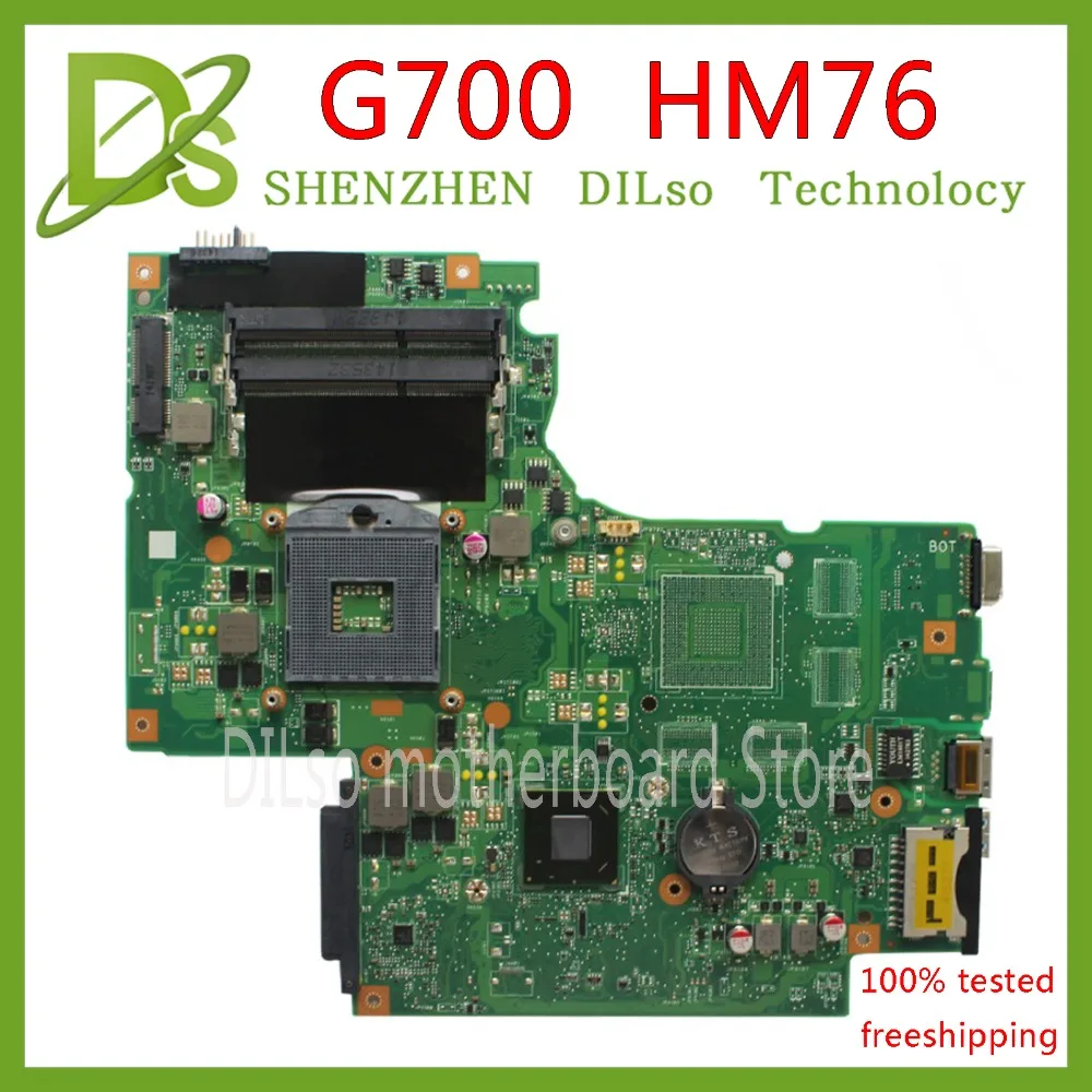 

KEFU G700 for Lenovo G700 laptop motherboard BAMBI mainboard HM76 J8E USB3.0 11SN0B5M11 11S90003042 original mainboard