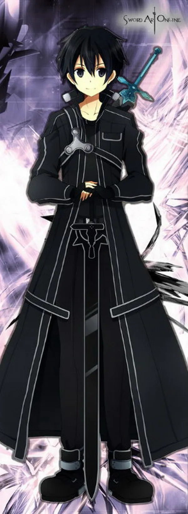Sword Art Online Anime Kirito 79*29CM Wall Scroll Poster #35766