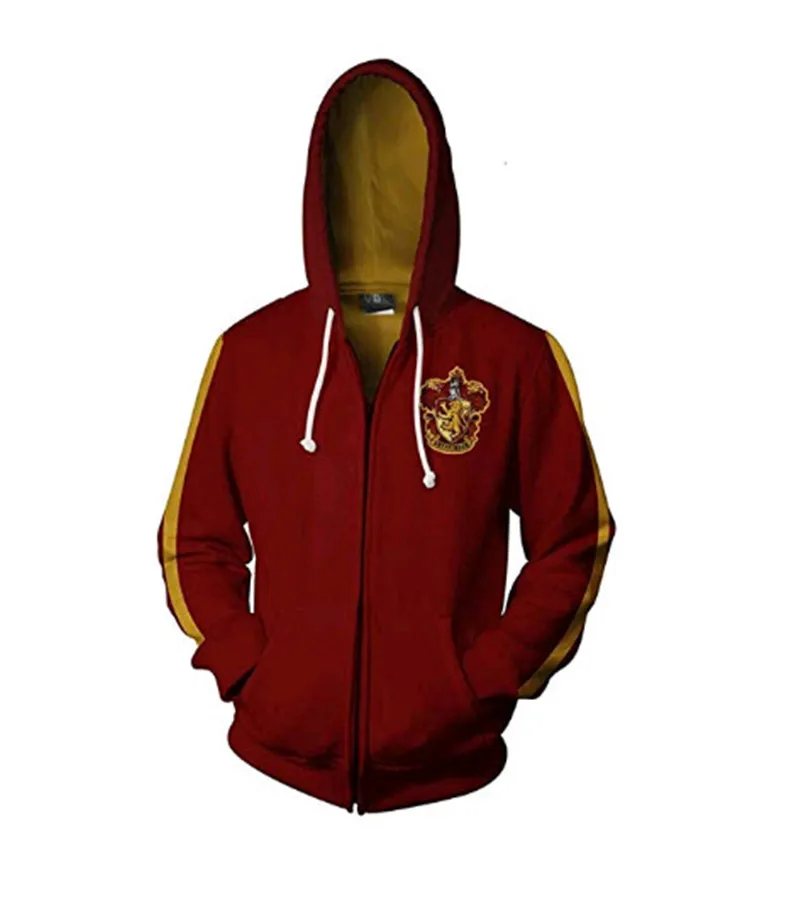 

Wizardry 3D Printed Hoodie Unisex Men Hoodies Men Clothes Streetwear Ravenclaw Gryffindor Hufflepuff Slytherin Harajuku