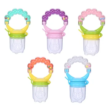 

Food Nibbler Baby Pacifiers Nibbler Nipple Pacifiers for Baby Fruit Feeder Nipples Feeding Safe Pacifier + Replaceable Nipple