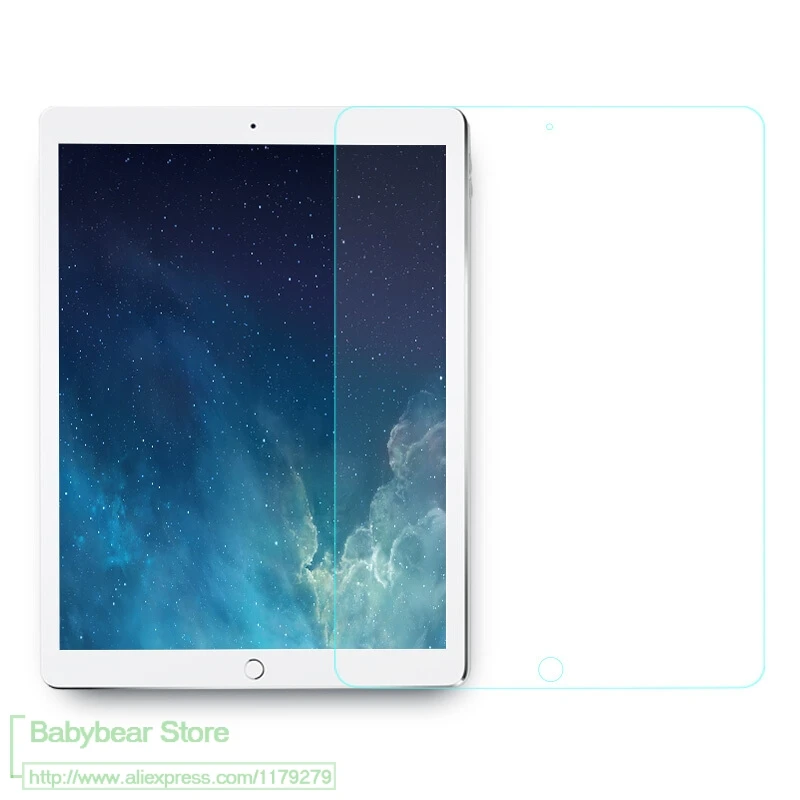 50 шт протектор экрана из закаленного стекла для iPad 5 6 Air 1 2 2/3/4 Mini 3 4 2017 2018 Pro 9 7 10