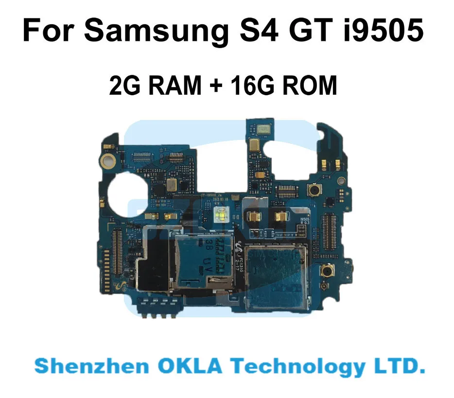 mother board for Samsung S4 i9505 2G RAM 16G ROM