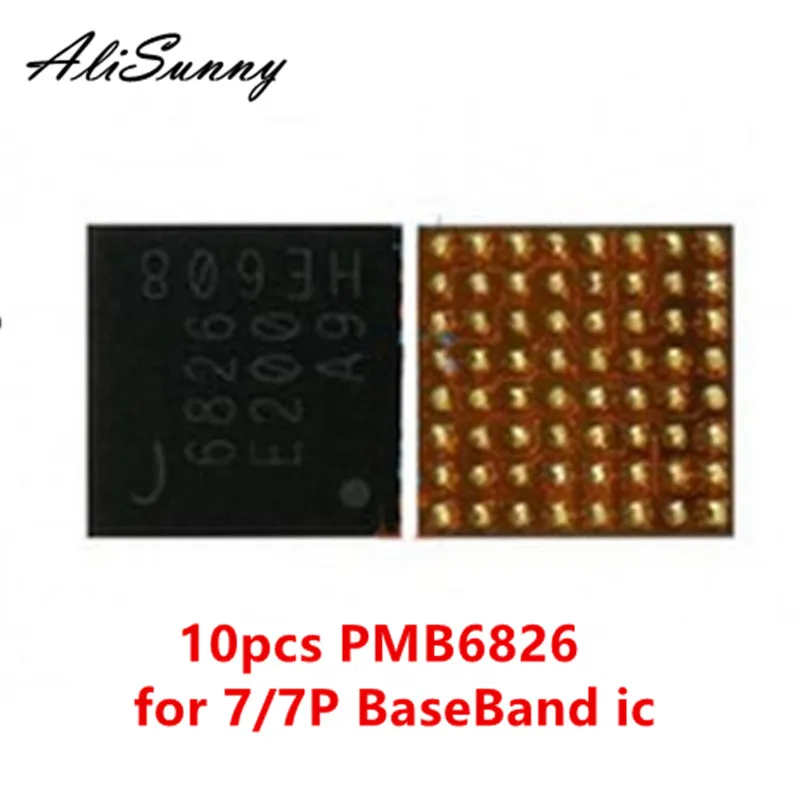 AliSunny 10 шт. PMB6826 6826 для iPhone 7 7Plus BaseBand PMIC микросхема питания Intel BBPMU_RF запасные части