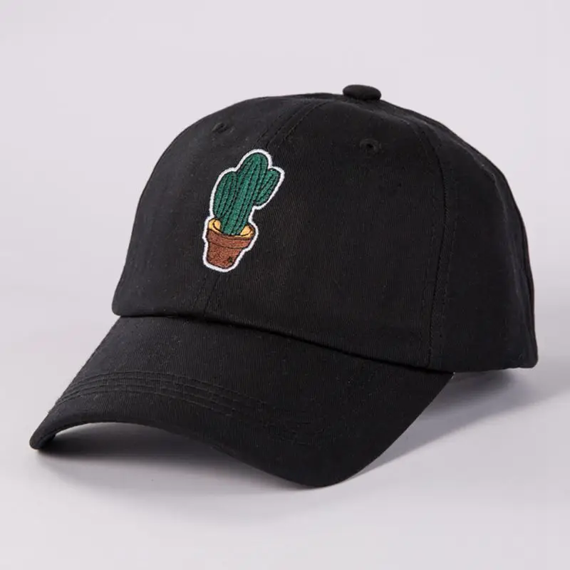 

Spring Women Cap Cactus Embroidery Dad Hat Men Summer Baseball Caps Hip Hop Hats For Girls Men and Women Baseball cap