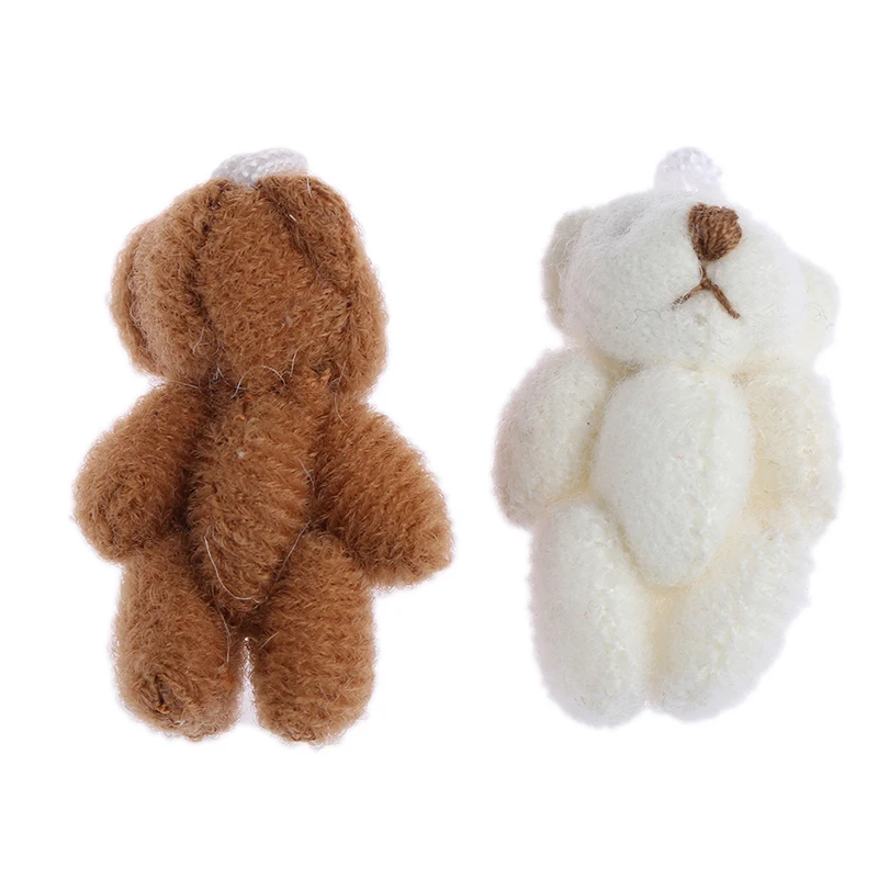 1 шт. мини-медвежонок моделирование Миниатюрная модель животного мебель игрушки украшения 1/12 кукольный домик Миниатюрные аксессуары