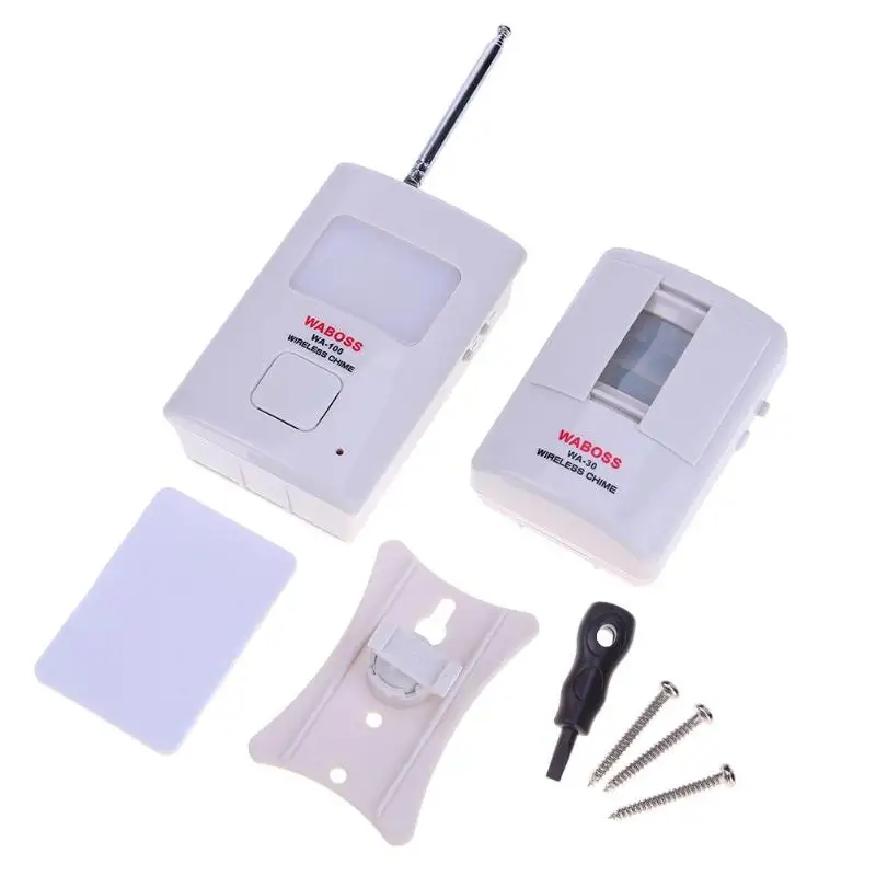 

Wireless Infrared Motion Sensor Doorbell Anti-Theft Alarm Door Bell System Home Security Device