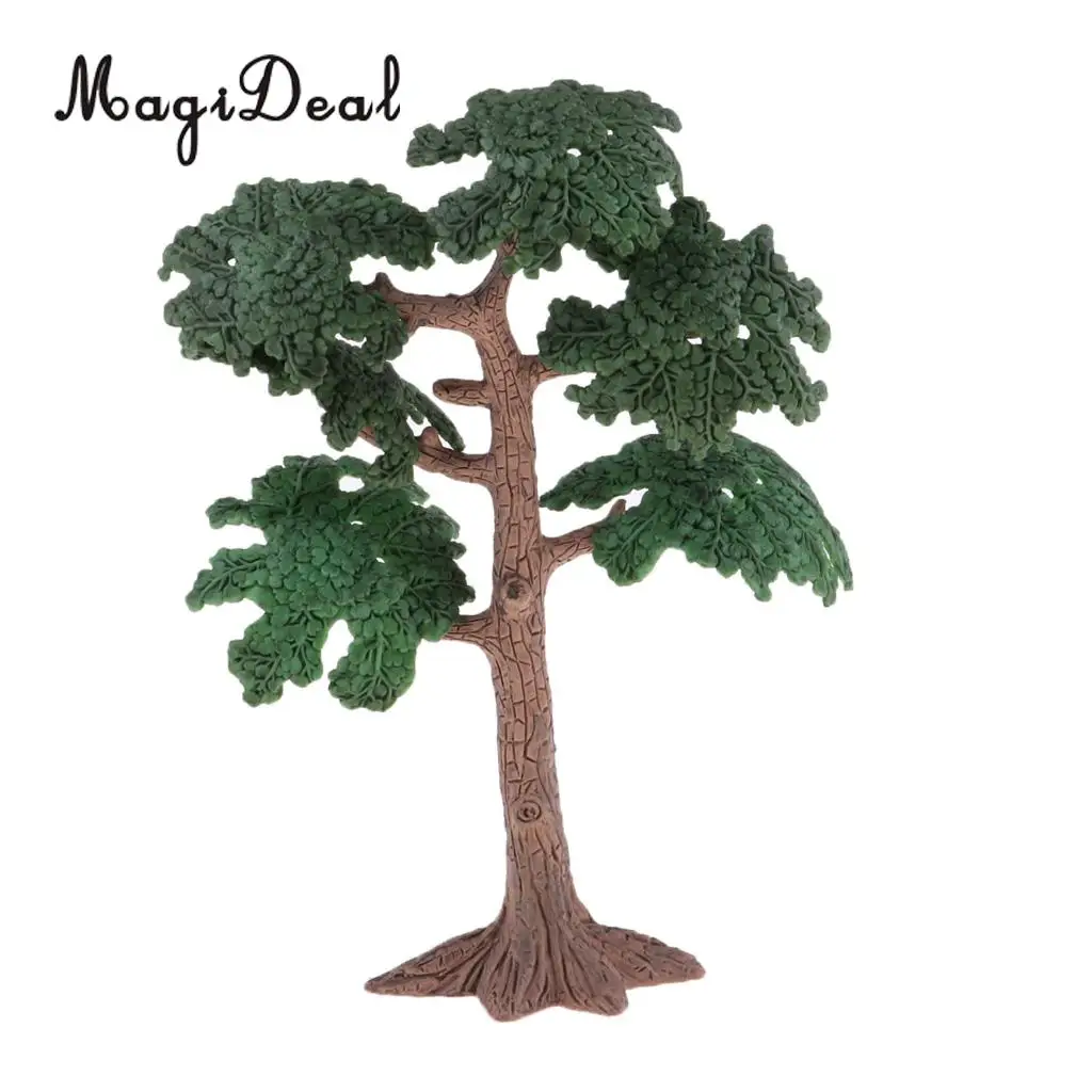 Simulation Pine Trees Mini Bonsai Coco Pine Ancient Cycad Tree Micro Landscape Cypress for Diorama Scenery Toys
