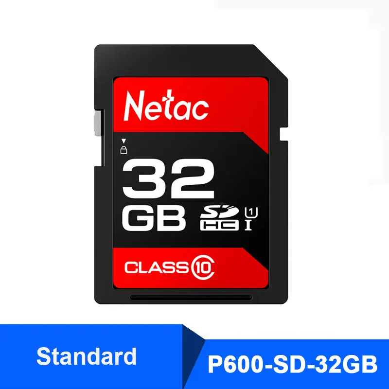 Netac камера sd-карта 16 ГБ 32 ГБ 64 ГБ 128 ГБ 256 ГБ Micro SDHC/SDXC карта памяти плюс OTG кардридер флэш-карты для Canon Nikon - Емкость: P600-SD-32GB