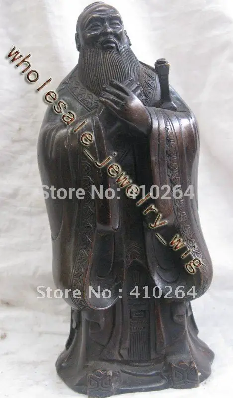 

Culture in China Sage "Kong Zi" bronze statue