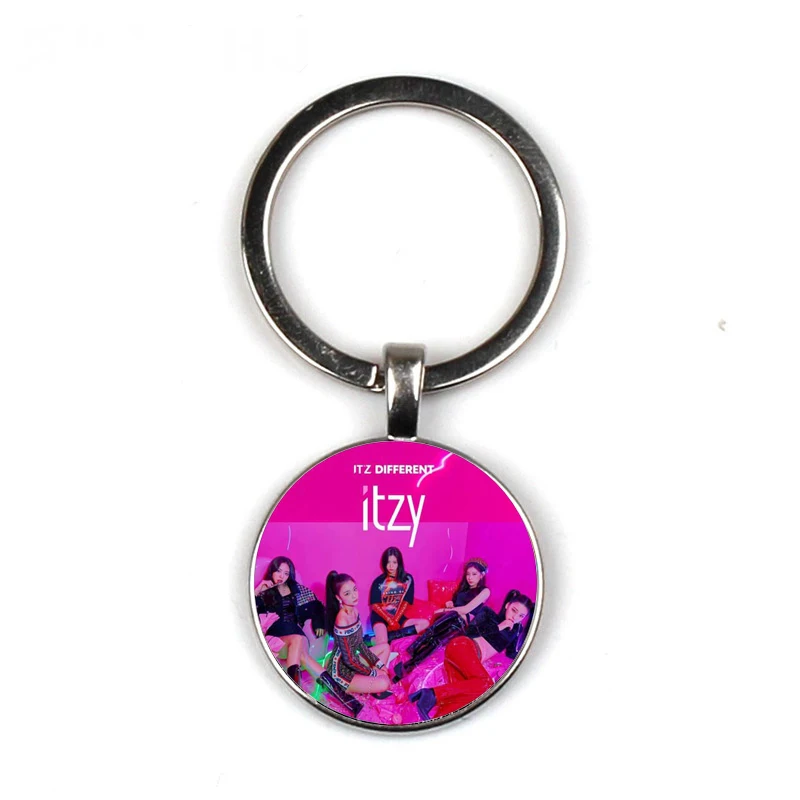 Itzy новинка Женский цепочка для ключей Изысканная модная сумки автомобиля