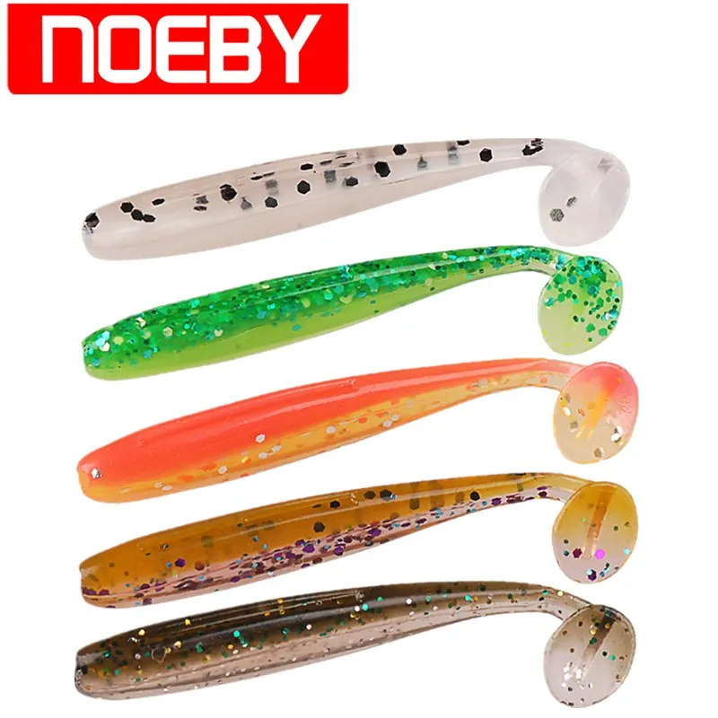 

Noeby Soft Lure 2 Bags 10 Colors Silicone Bait Isca Artificial Fishing Lure Wobbler Leurre Souple Swimbait Soft Baits Feeder