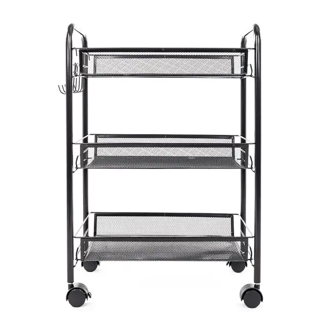 Multifunction Utility Cart Kitchen Storage Cart On Wheels