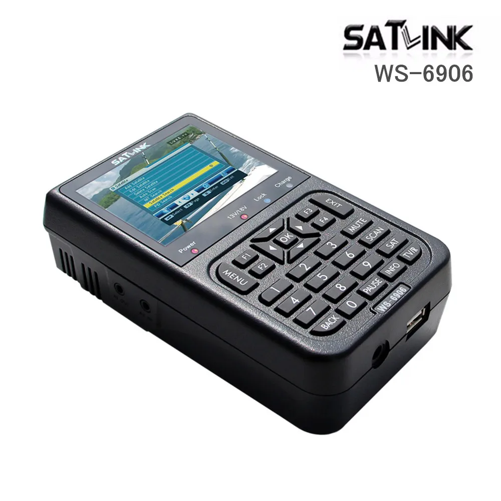 Prix pour WS-6906 Satlink Satellite Signal Finder WS6906 Satellite Numérique Mètre avec 3.5 Pouce Écran DVB-S FTA WS 6906 Construit dans La Batterie Prix pour WS-6906 Satlink Satellite Signal Finder WS6906 Satellite Numérique Mètre avec 3.5 Pouce Écran DVB-S FTA WS 6906 Construit dans La Batterie