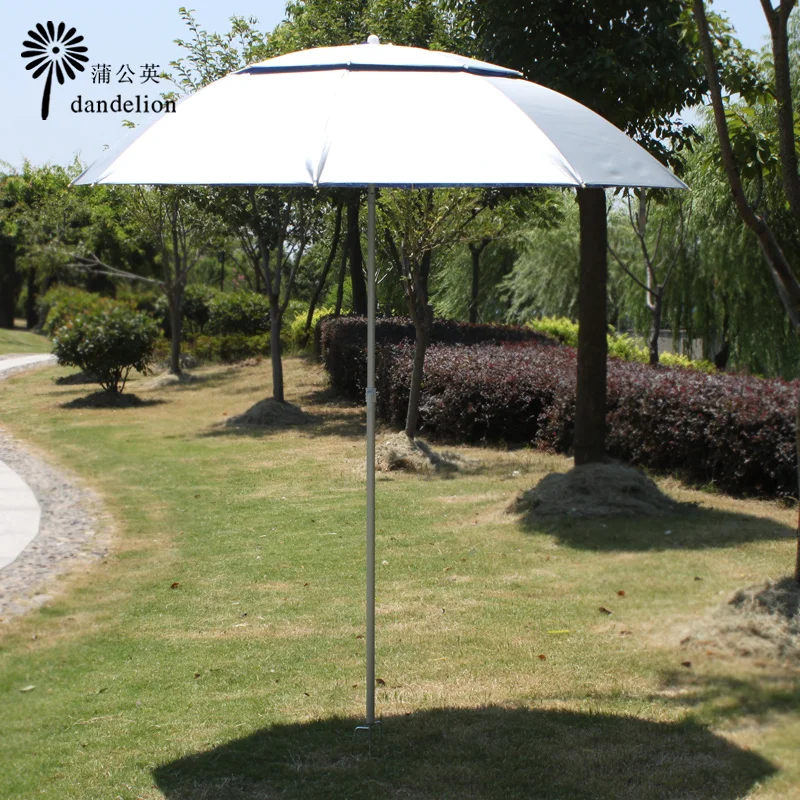 2 m double opening fishing umbrella UV sun shade outdoor |