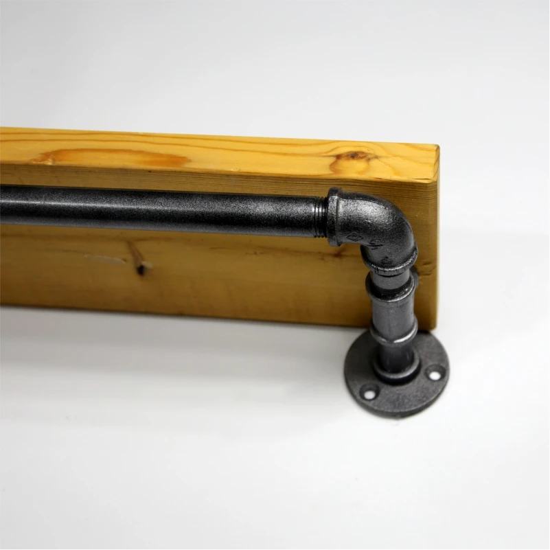 1 шт настенная полка деревянная металлическая вешалка для хранения вешалка для ванной с полками для гостиной/кухни/ванной комнаты/за дверями FJ-ZN1Y-012A0