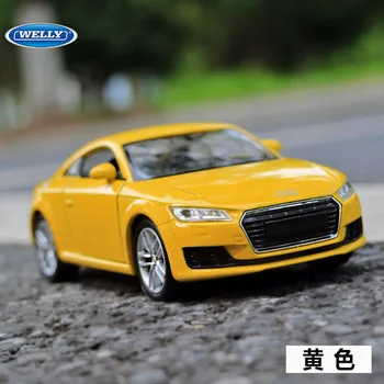 

Free shipping 1:36 For Audi TT Alloy Car Toy Model with Pull back function original box Simulation Model Car Toy For kids gift