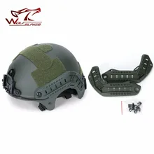 IBH боковые рельсы для крепления шлема Тактический шлем аксессуары страйкбол охотничья камера соединительный модуль для фонарика