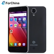 Kingzone s2 android os 6.0 мобильный телефон 4.5 дюймов экран mtk6580 quad Core 1.3 ГГц ROM 8 ГБ RAM 1 ГБ ЧПУ металла Сторону тела Двойной SIM
