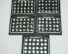 12 Pair(24pcs)/lot 3/4/5/6/7mm Round Crystal Rhinestone Magnet Stud Earring Puck Womens Mens Magnetic Fake Ear Plug Jewelry 2