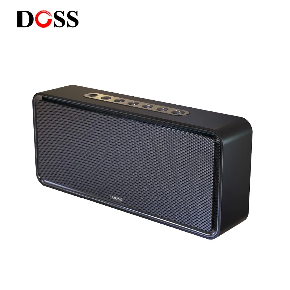 online DOSS SoundBox XL Estéreo Portátil Sem Fio Bluetooth Speaker Dual Driver 3D Negrito Baixo Música Subwoofer Surround Apoio TF AUX USB