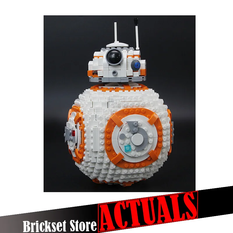 

LEPIN 05128 UCS Robot Star Clone Wars Building Blocks Bricks Enlighten Toys DIY For Kids Model Compatible with legoINGly 75187