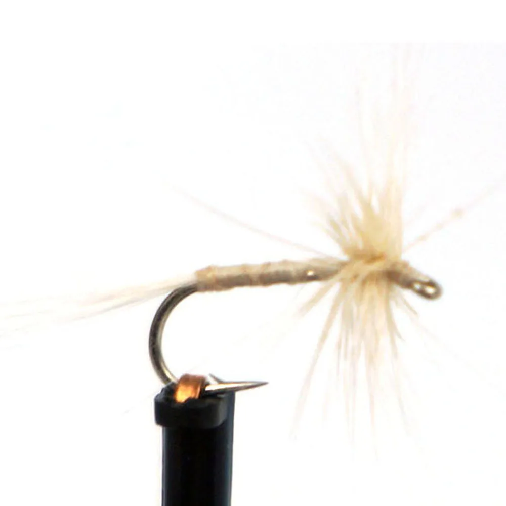 6pcs Aventik Caenis Spinner Dry Trout Fly Fishing Flies Mixed Sizes