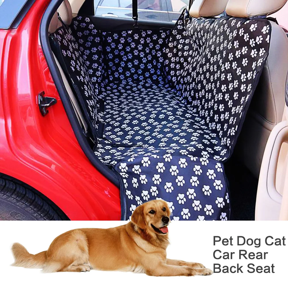 font b Pet b font carriers Oxford Fabric Paw pattern Car font b Pet b