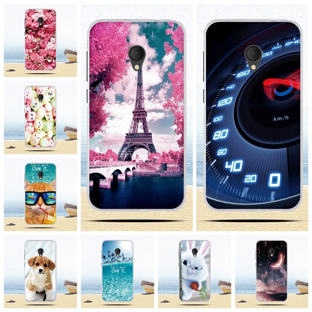 

Cover For Alcatel U5 4G 5044D 5044Y Case 5.0" Soft TPU Silicone Phone Cover For Alcatel u5 4G Case For Alcatel U5 4G 5044y Coque