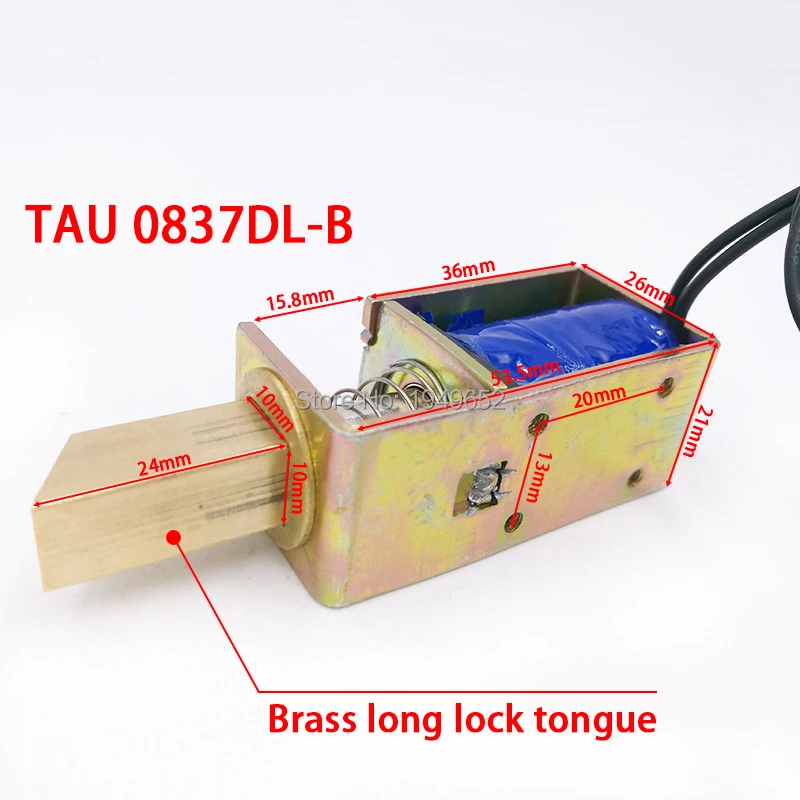 Электрические замки TAU-S0837DL магнитный замок dc 6V 12V 24V для дверного замка шкафа