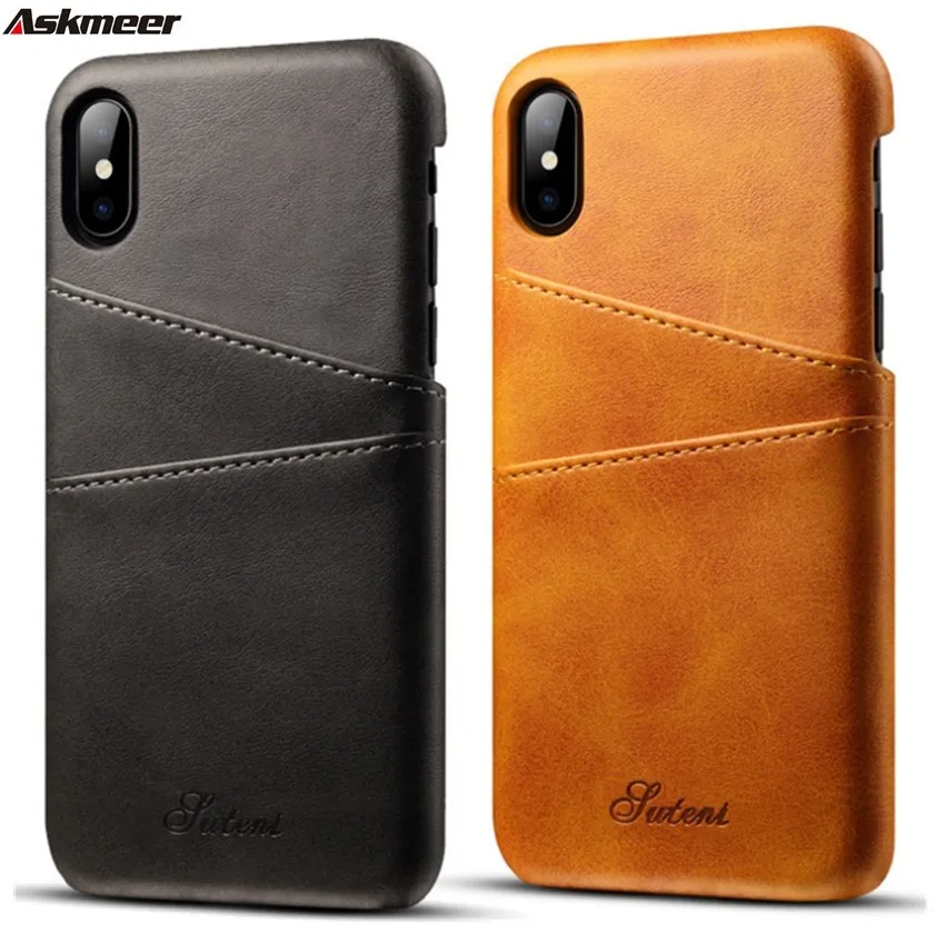

Mobile phone case new for iphoneXSMax phone case Apple 7plus leather case Dallas pattern S10 card XR protection case
