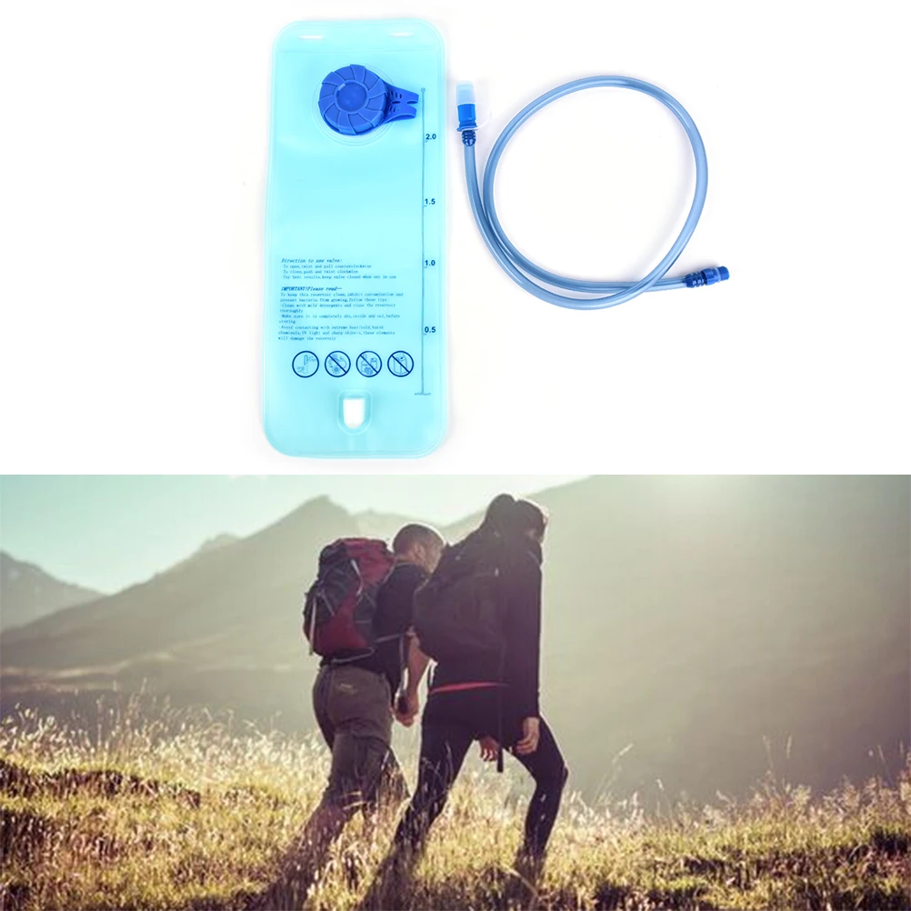 

2L Hydration System Pouch Backpack Bladder Outdoor Sports Tools Safety Survival