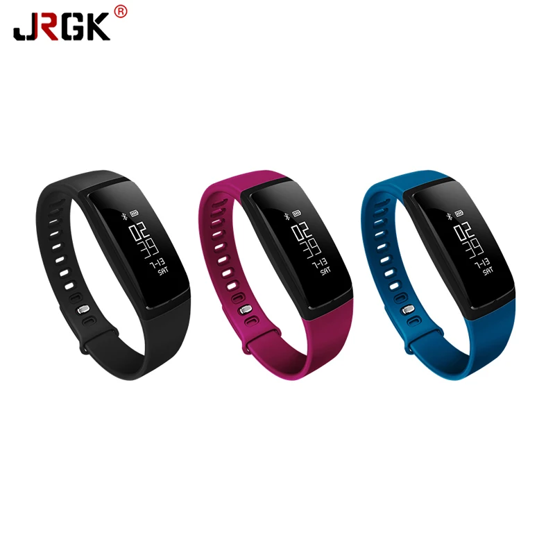 V07 Smart Bracelet Blood Pressure Smartwatch Heart Rate Monitor SmartBand Wireless Fitness Watch for IOS Android