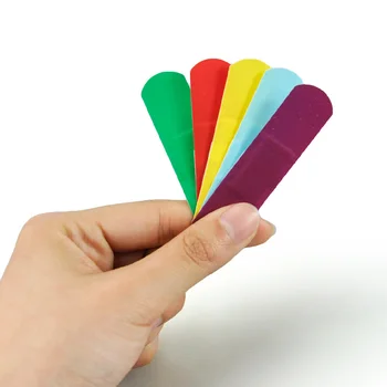 

Colorful Band-aids 76x19mm 50Pcs/box Adhesive Bandages First aid kit Survival Household supplies Waterproof Disposable Band aid