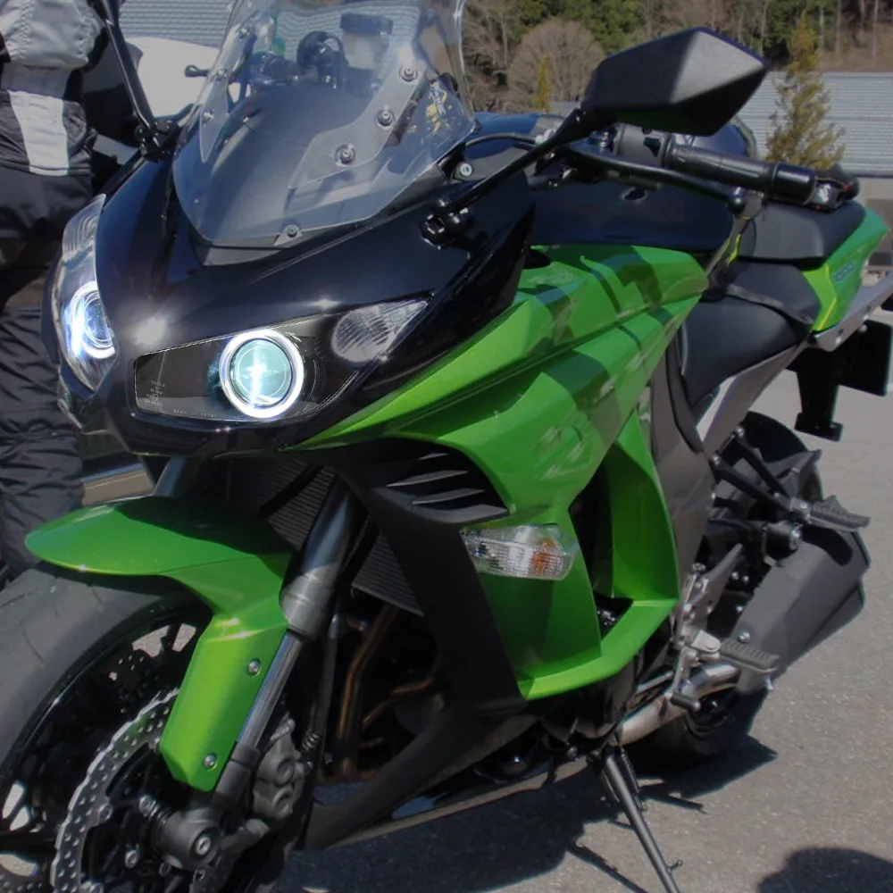 Фара линзованная на Kawasaki z900