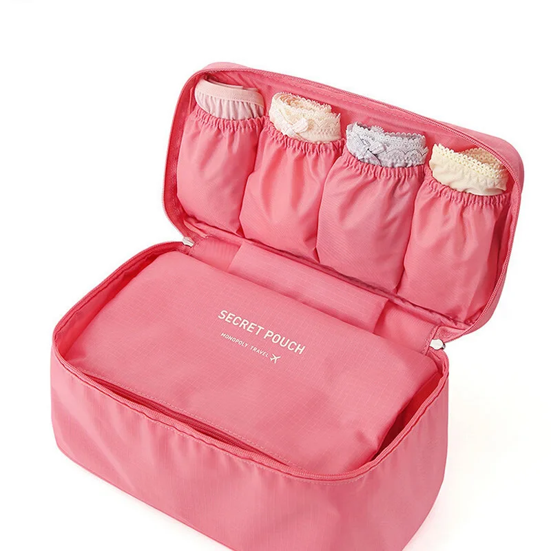 1 Pcs Oxford Drawer Organizers Storage Box Bag or Bra Socks Underwear Organizer Portable Travel Underwear Lingerie Storage Bags