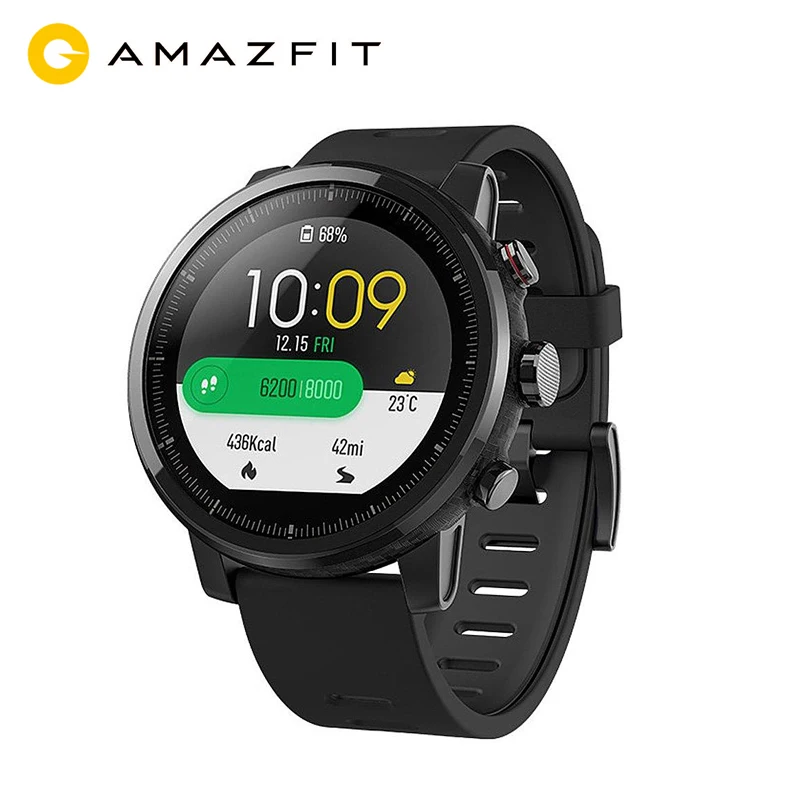 

Global Version Original Huami Amazfit Stratos 2 Smart Watch Sport GPS 5ATM Water GPS Firstbeat Swimming Smart watch men women