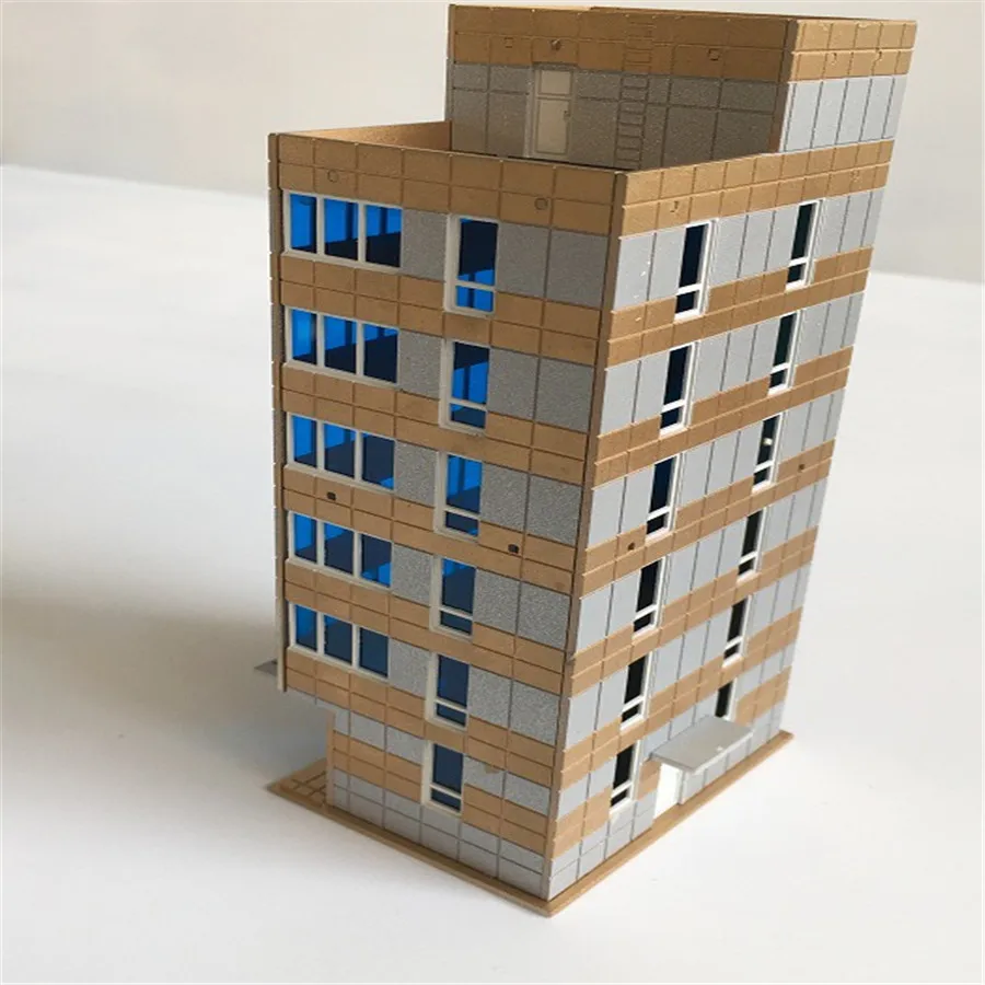 architecture model n scale building04