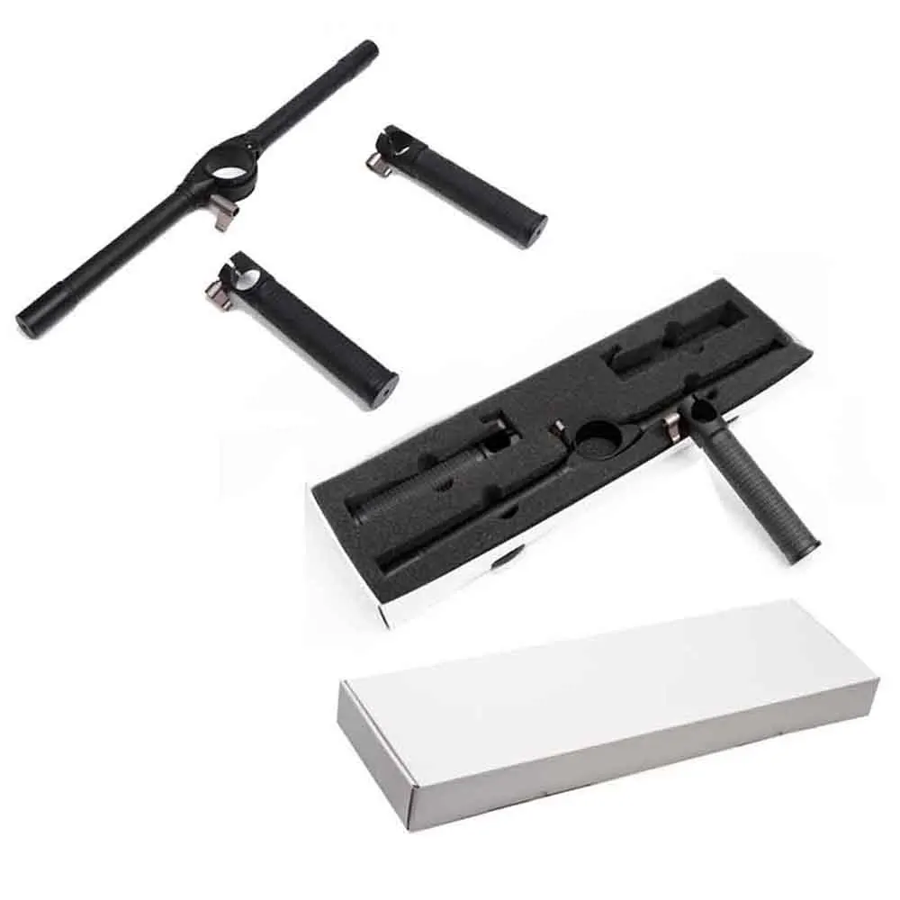 Gimbal двойной ручной Расширенная ручка из алюминиевого сплава для Zhiyun Dji Osmo
