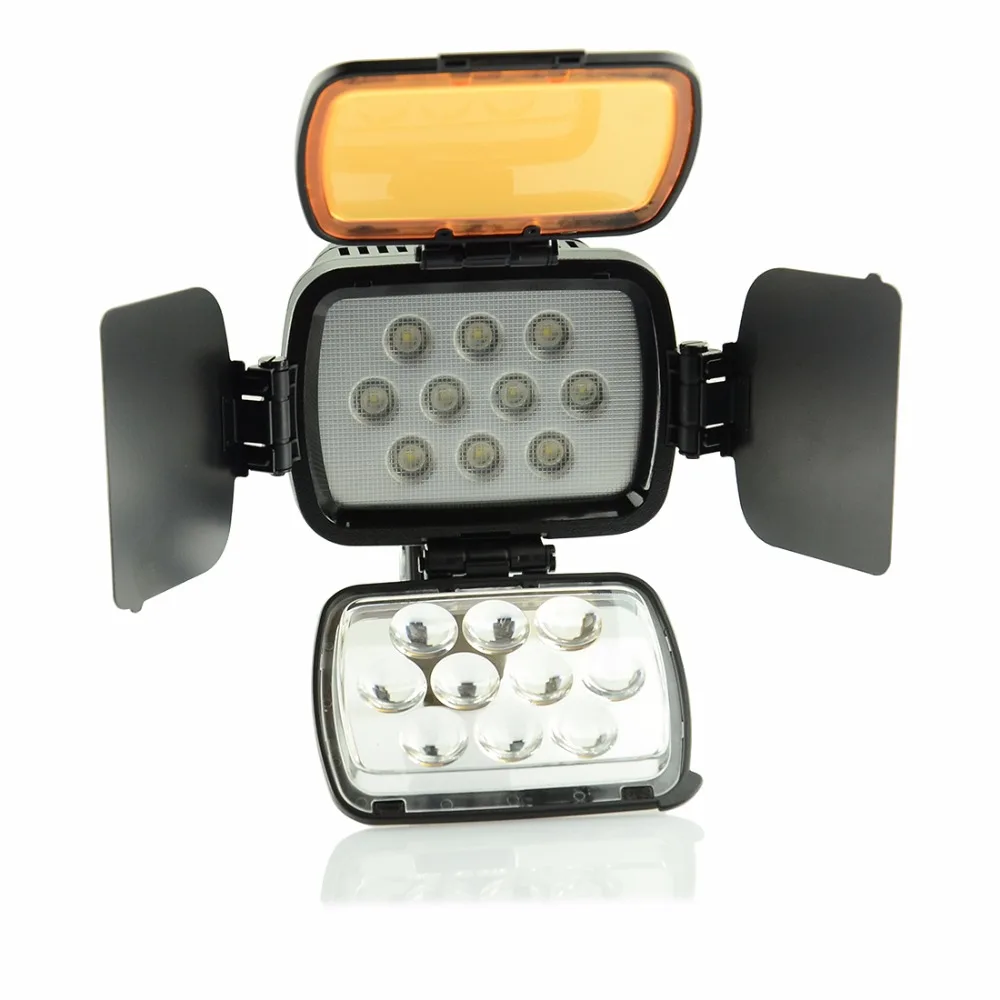 

DSTE VL001A-1 10-LED 5500K/3200K Video Light for Canon DSLR Camera Camcorder DV Dimmable LAMP