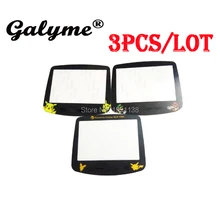 3 шт./партия,, пластиковая зеркальная пластиковая защитная пленка для экрана, крышка, подходит для GameboyAdvance, мультяшная пластиковая зеркальная панель для мальчика