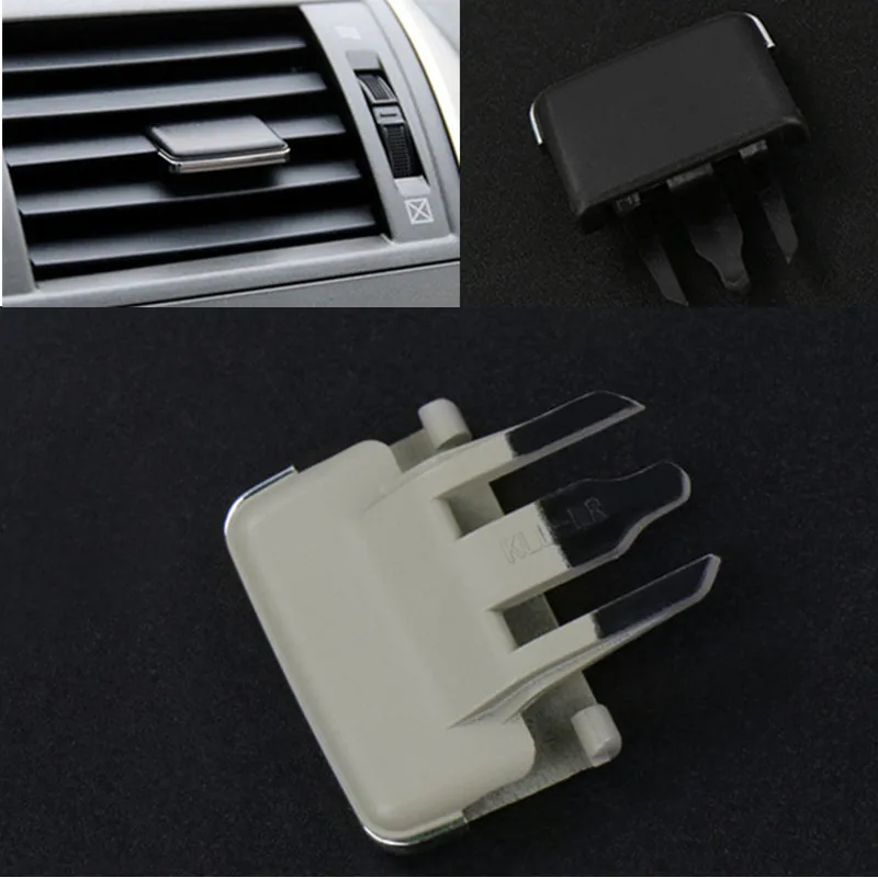 Air Conditioning Vent Toggle Pad for Toyota Corolla 2007-2013 Wind Grille Adjustment Plectrum Knob Outlet Card Clip Piece Repair