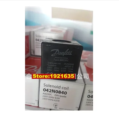 

Danfoss solenoid valve coil 042N0840 AM230C AC220 original 2PCS/LOT