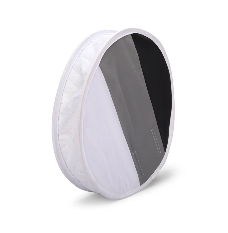 31cm Mini Portable Round Studio Softbox Photography Flash Diffuser Softbox for Flash Speedlite White Balance Card Board Flash Diffuser Soft box (5)